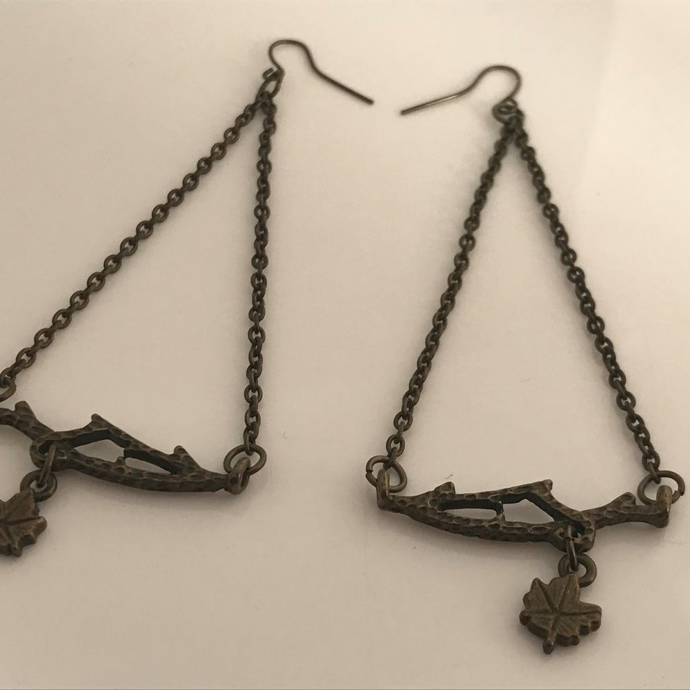 Robert Rose Women Earrings Drop Down Vintage Style - Picture 5 of 8